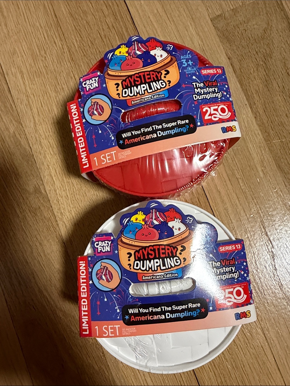 Mystery Dumpling Americana Edition 2 Dumplings!! SHIPS TODAY!